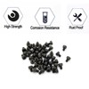 JIUWU 50 Pcs M3x4mm Carbon Steel Hex Socket Head Screw