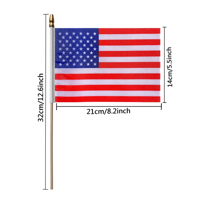 LoveVC Latin America 22 Countries Flags on Stick Small Mini