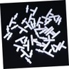 BUGUUYO Air Connector Kit 40pcs Plastic Inline Tubing for Aquarium