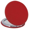 Enthoozies Soccer Mom Red Laser Engraved Leatherette Compact Mirror -