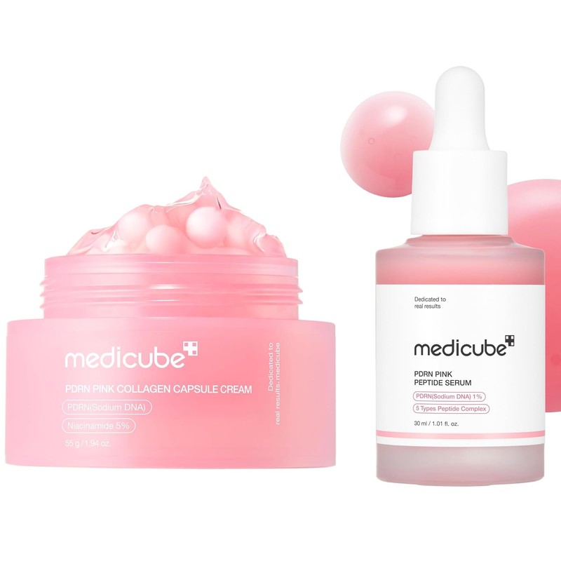 Medicube Crema de Cápsula de Colágeno Rosa PDRN + Pink