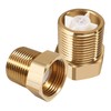 Pack of 2 Brass Check Valves 1 Inch, 1 Inch
