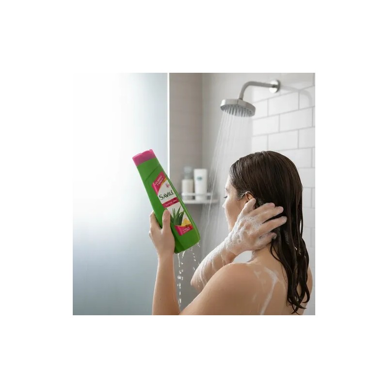 2 Piezas Shampoo Savilé Control Caída 700ml Colágen Y Sábila