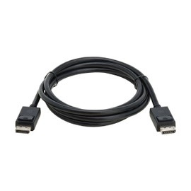 Tripp Lite 8K @ 60Hz DisplayPort 2.1 Cable with Latching Connectors (M/M), 6 Feet / 1.8 Meters, 40 Gbps, HDR, HBR3, MST, 4:4:4, HDCP 2.2, Black, Lifetime Manufacturer's Warranty (P580-006-8K6-2)