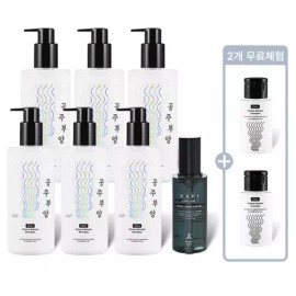 Gahi 가히 공주부양 볼륨부스터 샴푸 NEW매니아세트(500ml*6개+무료체험 50ml*2개+샤인오일 56ml*1개) Princess Volume Boosting Shampoo NEW Mania Set