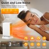 AIDENOEY Space Heater with 3 Modes，1000W Energy Efficient Quiet Mini