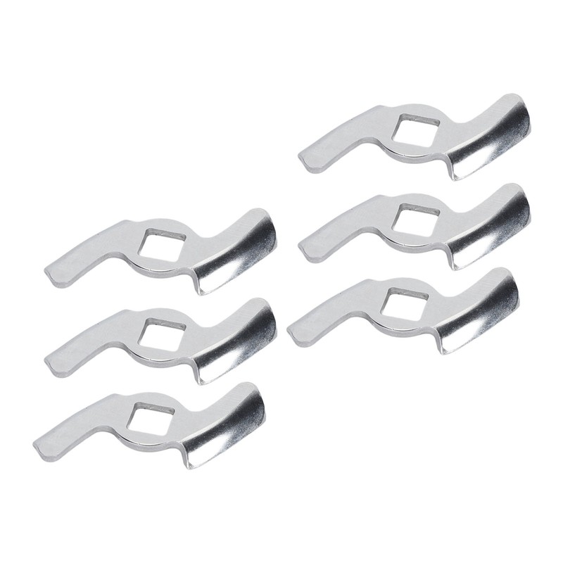 6PCS Meat Grinder Blade Stainless Steel Food Grinding Cutter Metal