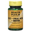 Health Plus B12 + Folic Acid + Biotin Vitamin B