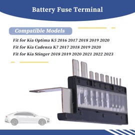 Getfarway Battery Fuse Terminal 18980-09400 Compatible with Kia Optima K5 Cadenza K7 2016-2020 / Stinger 2018-2023 / Sorento 2021-2023 Replace 1898009400 Multiple Fuse Main Fuse