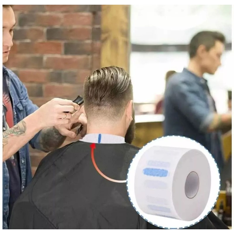 Lobo Profesional 2 Papel Cuello Barber Pro 5 Rollos 100