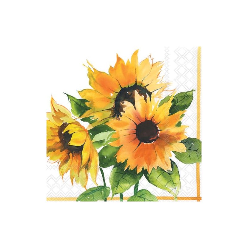 Ambiente Servietten Lunch 33x33cm Girasoli