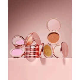Polvo Fijador Compacto Pretty Pressed Beauty Creations Pink About It