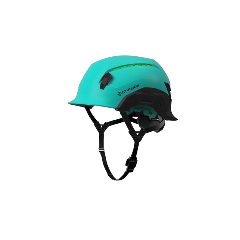 STUDSON SHK-1 Vented Safety Helmet (Teal, L/XL (58-63cm))
