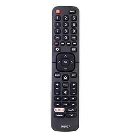 VINABTY EN2D27 Remote Control Replace for Hisense LTDN40K321UWTSEU LTDN58K700 58K700UWD LTDN50K321 LTDN58K700XWTSEU3D 40K321UW LTDN50K321UWTSEU LTDN55K321UWTSEU LTDN55K720WTSEU