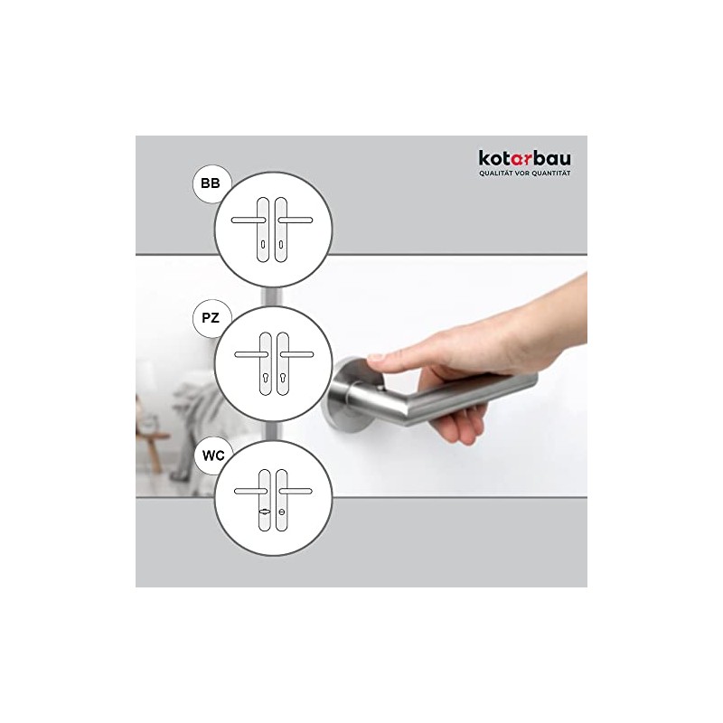 KOTARBAU Door Handle 72 mm BB Door Handle Godmother Door