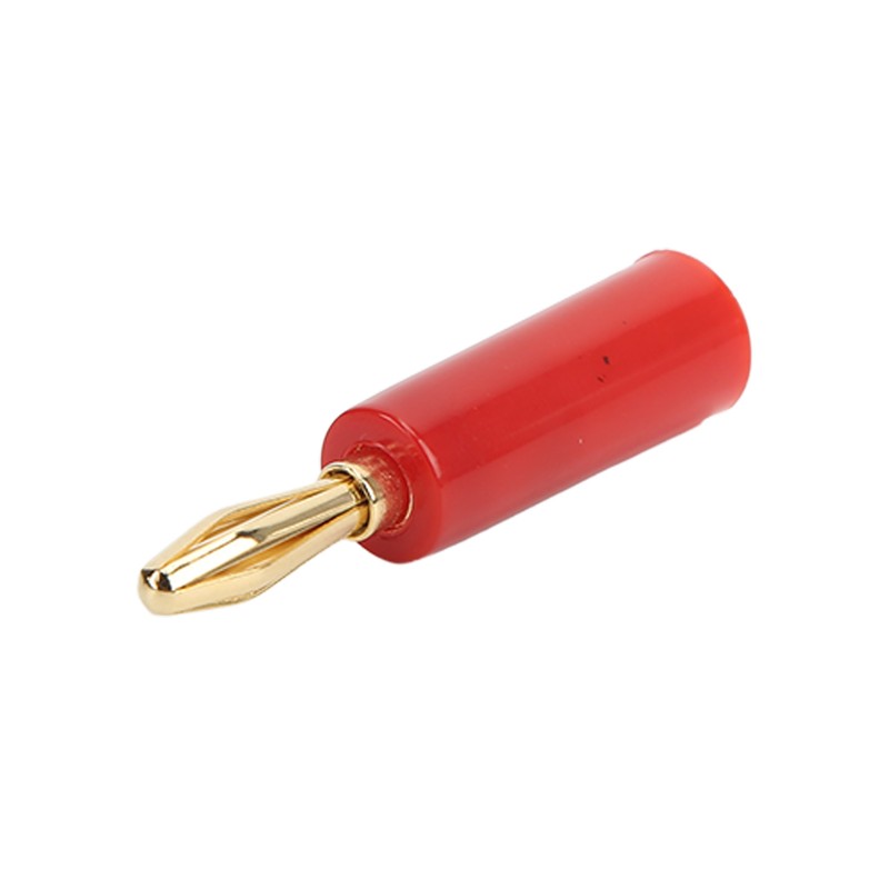 10PCS Banana Plugs 4mm Audio Jack Connector Solderless Six Blade