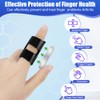 flintronic Finger Splint, Pack of 6 Adjustable Finger Support, Finger