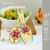 UPware 2-Piece 10.75 Inch Melamine Salad Server/Utensil. Includes Salad Spoon