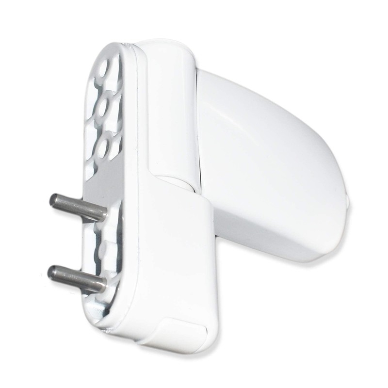 UPVC Double Glazing Door Flag Hinge Adjustable Avocet MT3D (White)