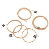 5 String Bass Strings Replacement Professional Metal Wooden Bass Guitar