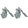 DGBRSM 2PCS Garage Door Adjustable Top Bracket Garage Door Roller/Hinge