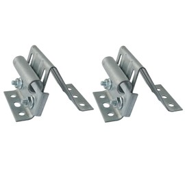 DGBRSM 2PCS Garage Door Adjustable Top Bracket Garage Door Roller/Hinge Clamp Bracket Garage Door Roller/Hinge/Top Bracket/Wire Rope