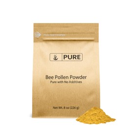 PURE ORIGINAL INGREDIENTS Bee Pollen, 8 oz, No fillers, Undiluted Supplement