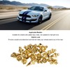 25Pcs Wheel Rim Rivet Nut Stylish Look Easy Installation Spike