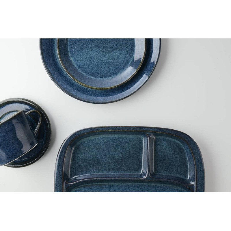 Yamani Nordic Blue, Deep Blue, Lunch Plate 35192534
