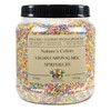 Pastel Rainbow Sprinkles – Vegan, Dye-Free, Allergen-Free, Plant-Based Colors, 2.9