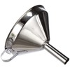 Dr.Oetker Funnel Profi with Sieve Insert 12 cm in Silver,