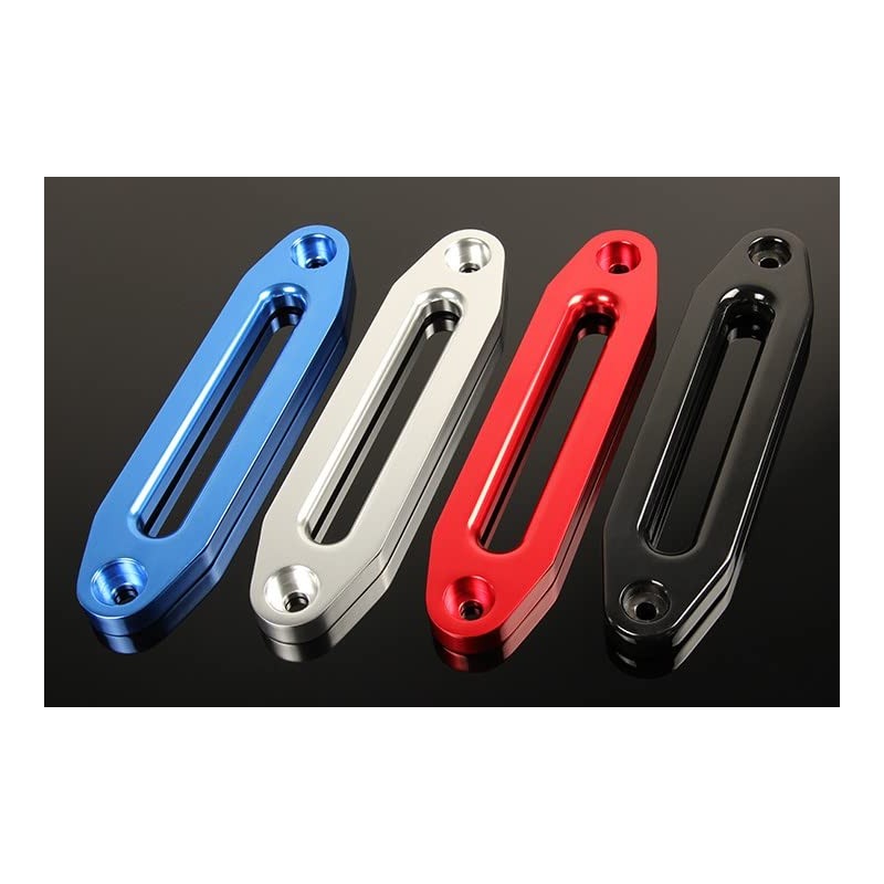 (Blue) Aluminum Hawse Fairlead, for Automotive Anchor Cables UTV 4000-6000