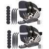 Semptec Urban Survival Technology 2er-Set 16in1-Fahrrad-Multitool-Werkzeug, Reifen-Reparatur-Set, Tasche