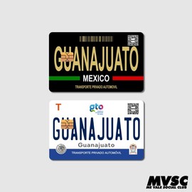 Card Stickers - Mexico Placas (Mexican License Plate) - For Debit, Credit and other cards:_GUERRERO