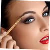Beavorty 3 Pcs Double-ended Sharp Angled Eyeliner Brush Bamboo and