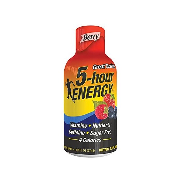 5 Hour Energy, Berry, 6 Count