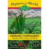 Serrano Tampiqueno Pepper Seeds - Hot and Delicious - Classic
