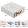FGNTWP 6 Pack Bed Sheet Organizers and Storage, Foldable Sheet