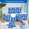 25 Pack Pocket Tissues Travel Packs 250 Sheets Travel Size