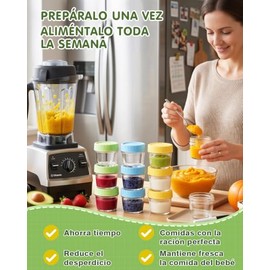 Recipientes de Alimentos 12, 4 Onzas Contenedores para Alimentos                                                                                      