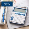 Canon LS-105WUC-NV Colorful Calculator, 10 Digits, Mini Tabletop Size, W