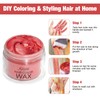 Hair Colour Wax, Magic Master Keratin Temporary Hairstyle Cream Instant
