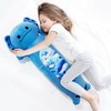 HAIJUNYA 36” Long Axolotl Plush Body Pillow, Cute Blue Ocean