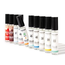 W.Dressroom 10 Sense Dress & Living Clear Perfumes (Set of 10 x 1 oz Bottles)