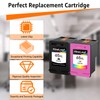 NineLeaf Remanufactured Black and Color Combo Ink Cartridge 65XL Replacement