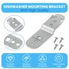 XwaYexa 619985 Dishwasher Mounting Bracket Fit for Bosch Dishwashers, Anti-Tip