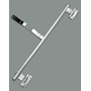 QWORK Cargo Trailer Cambar Cam Bar Lock, 2 Pack 36"