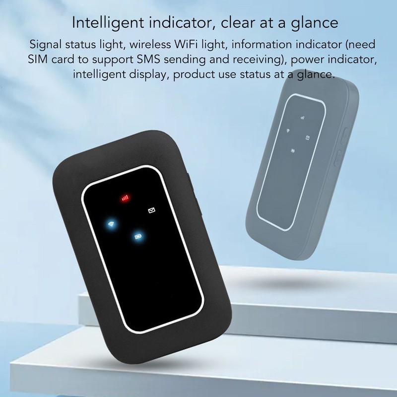 Mobile WiFi Hotspot with SIM Card Slot 4G LTE 150Mbps