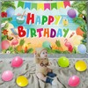 Tropical Balloons Garland Kit, 65 Pcs Hawaiian Birthday Party Decorations,