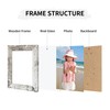 ccdcc 5x7 Collage Picture Frames Set of 2, Rustic Wooden